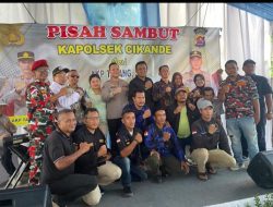 Lepas Sambut Kapolsek Cikande, Dari AKP Tatang Ke AKP  Fredo.