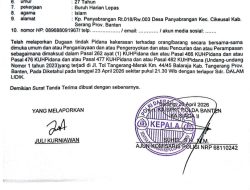 Petugas Jasa Marga Tol Balaraja Dan Seorang Satpam, di Duga Aniaya Juli,  Seorang Supir Kontainer Asal Pamarayan