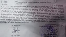 Maling Motor Depan Warteg Di Tangerang Terekam CCTV 